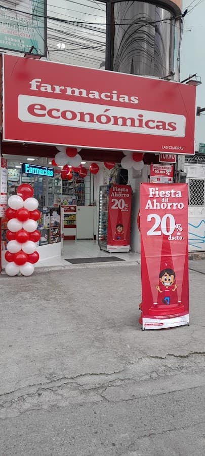FARMACIAS ECONOMICAS QUITO LAS CUADRAS