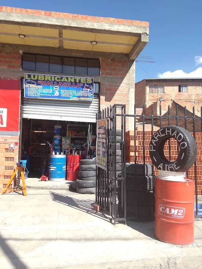 LUBRICANTES "MALLASILLA" LLANTERIA Y LAVADO DE AUTOS — foto