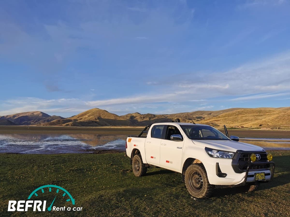 BEFRI EIRL rent a car, Alquiler de camionetas en Arequipa — foto