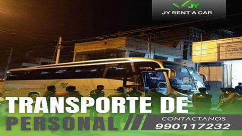 Alquiler de Camionetas Huancayo - Huancavelica - Pasco JY Rent a Car