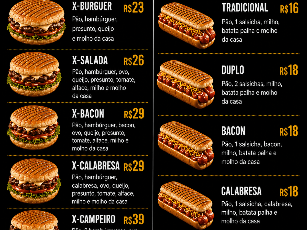 Lanche do gaúcho — foto