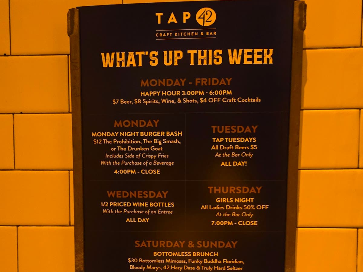Tap 42 Craft Kitchen & Bar - Fort Lauderdale — foto