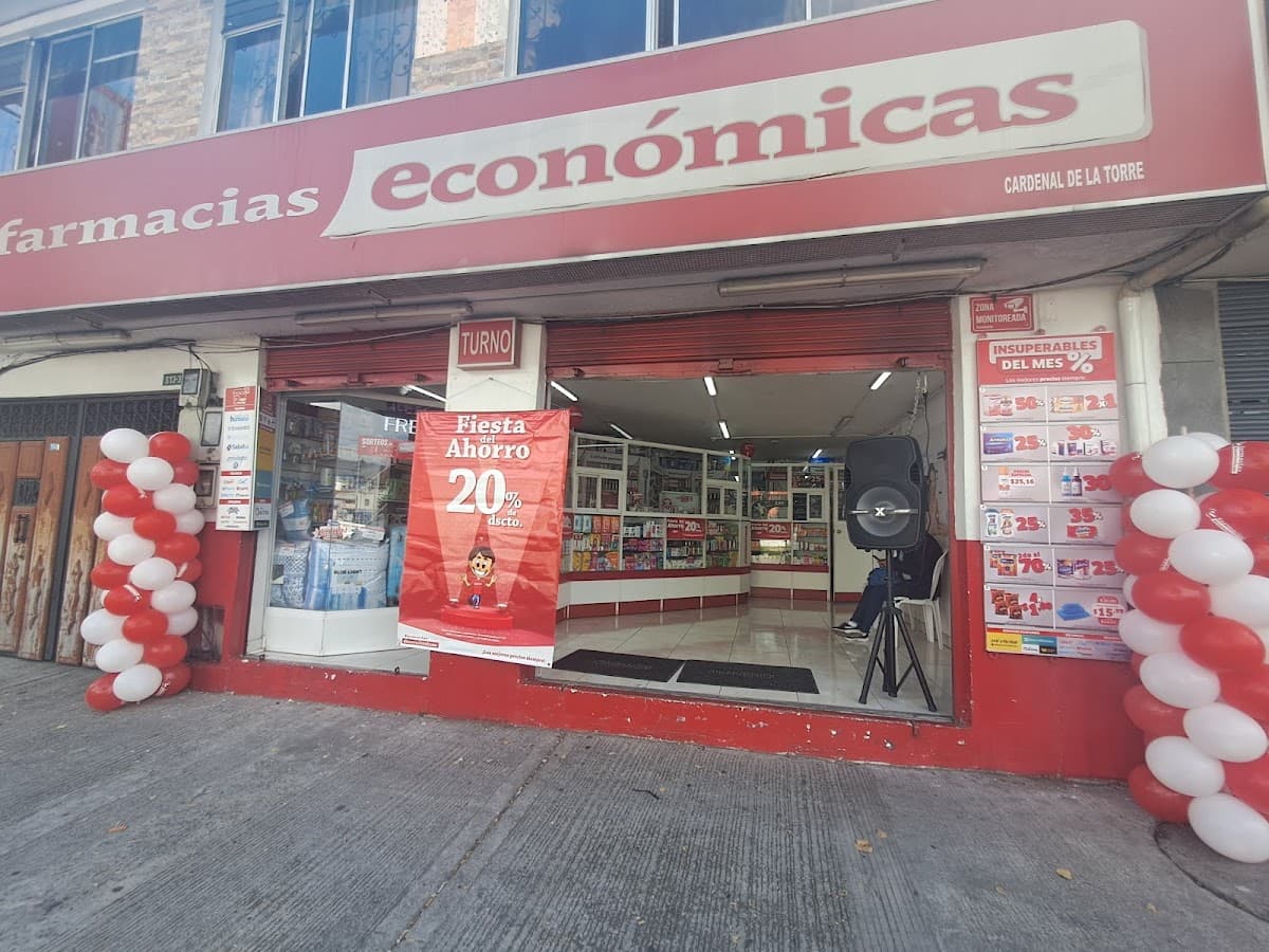 FARMACIAS ECONOMICAS QUITO CARDENAL DE LA TORRE