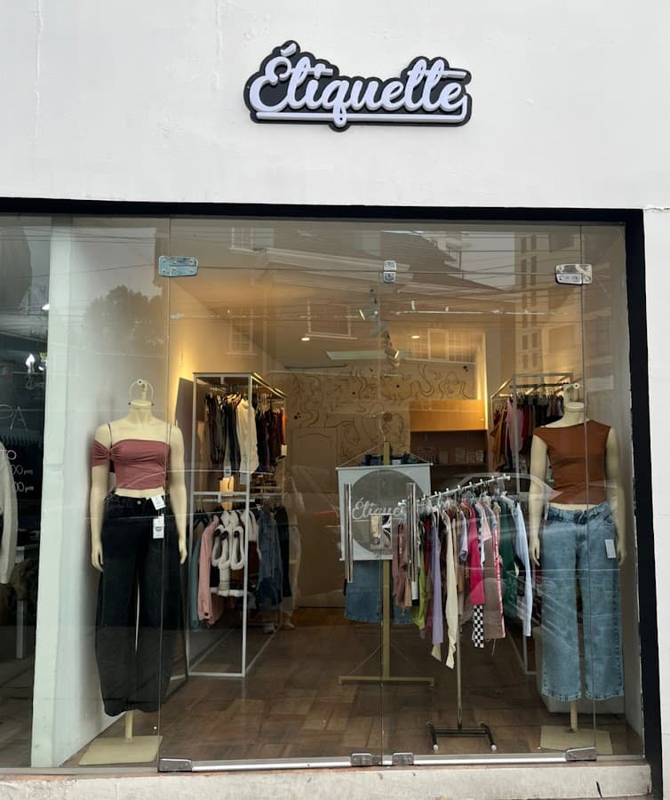 Étiquette Mode